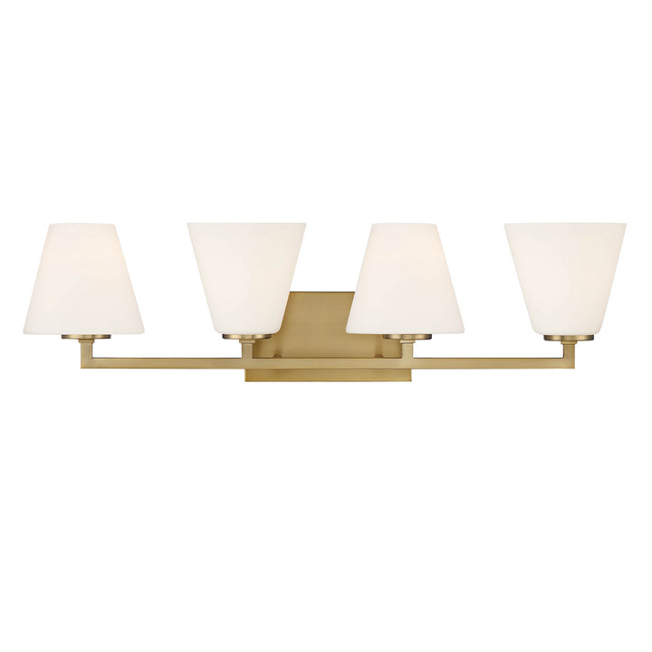 Designers Fountain Palmyra D255M-4B-BG Bath Vanity Light 33 in. wide - Brushed Gold