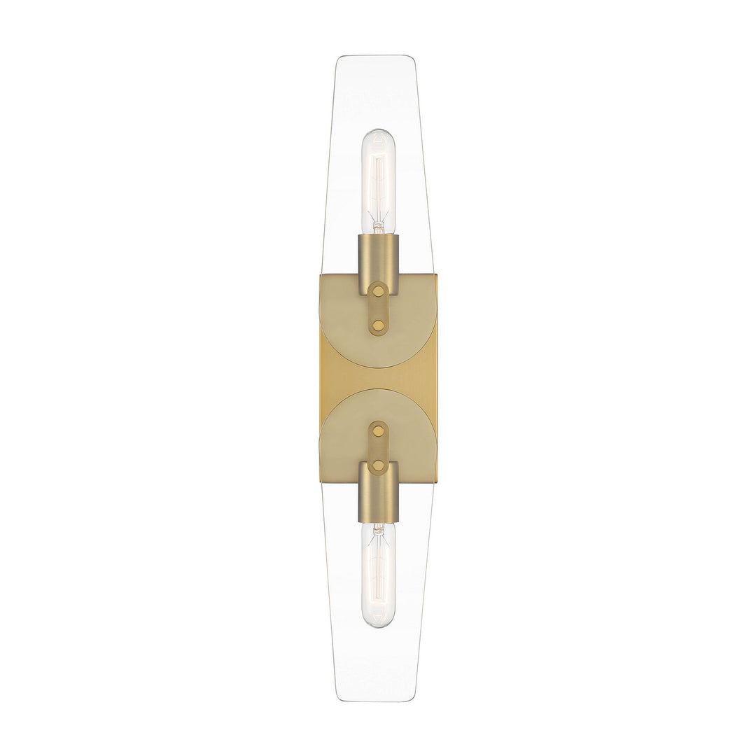 Designers Fountain Bergen Beach D256M-2WS-BG Wall Light - Brushed Gold