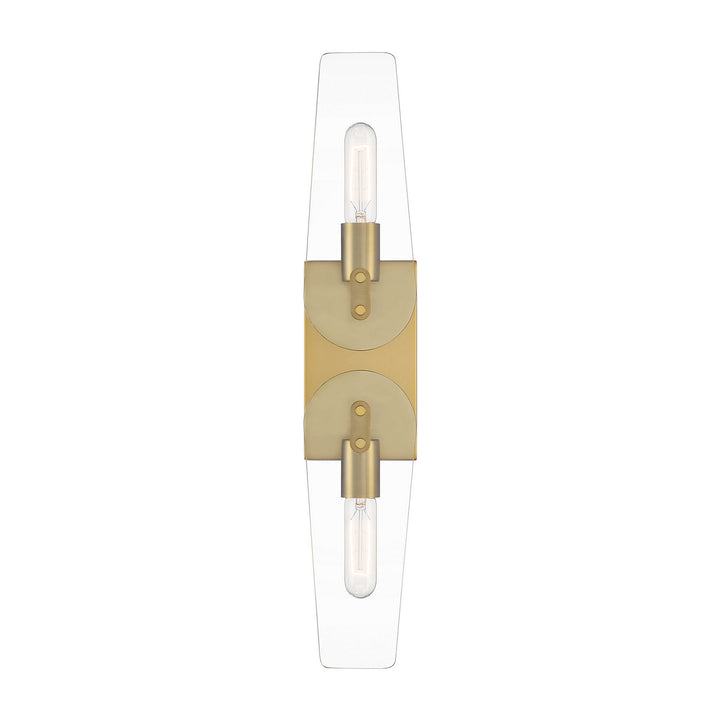 Designers Fountain Bergen Beach D256M-2WS-BG Wall Light - Brushed Gold