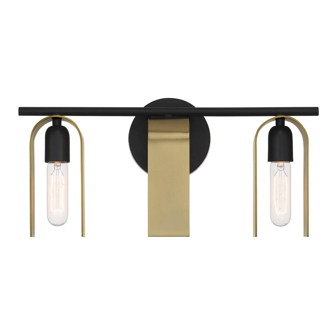 Designers Fountain U Turn D263M-3B-MB Bath Vanity Light 18 in. wide - Matte Black