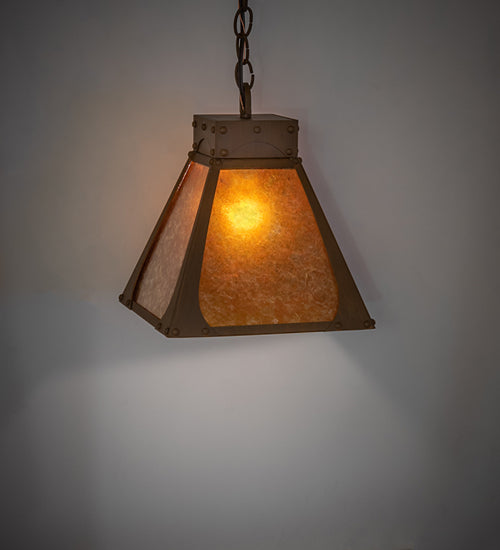 Meyda Tiffany Ferro 121961 Ceiling Light - Rust