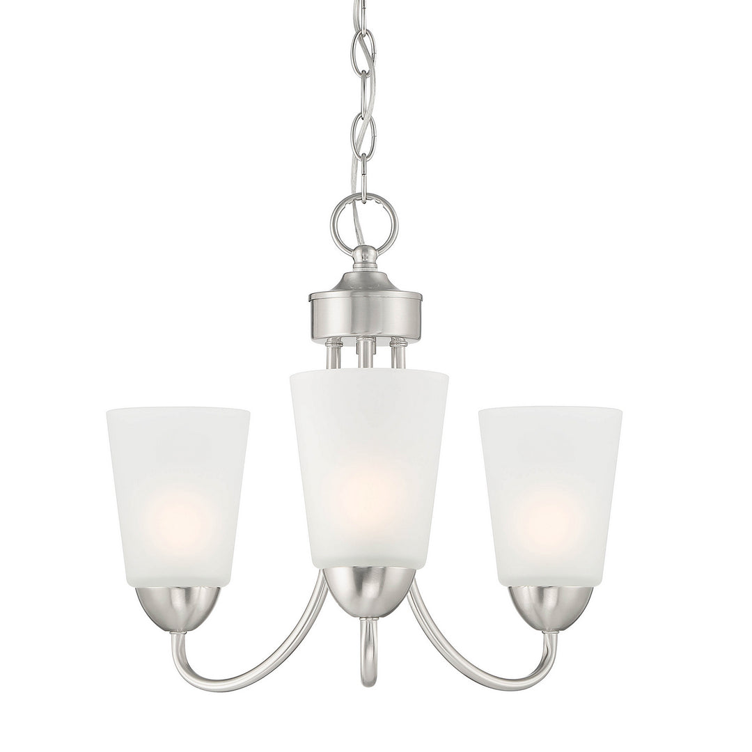 Designers Fountain Malone D267M-3CH-BN Chandelier Light - Brushed Nickel