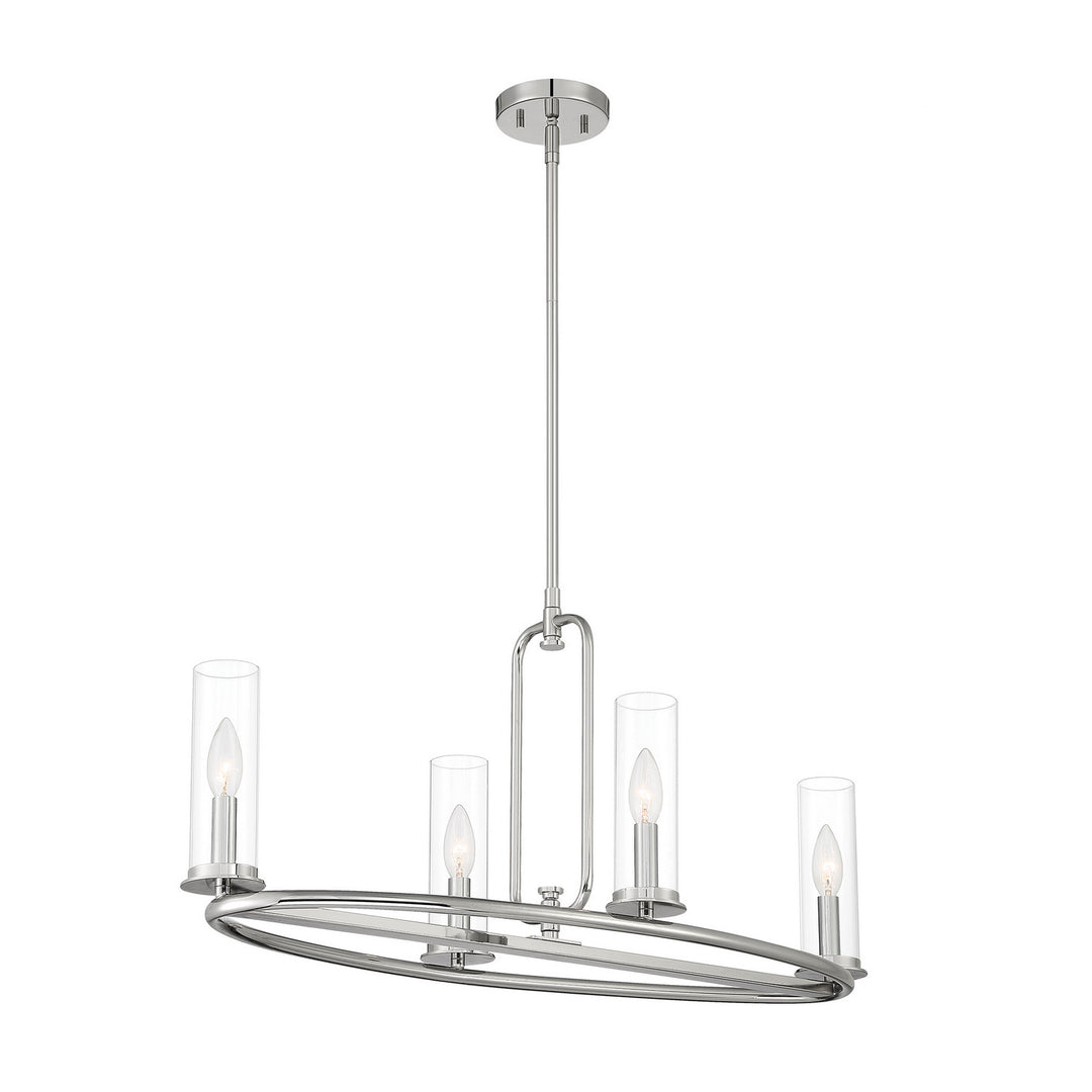 Designers Fountain Hudson Heights D268C-IS-PN Chandelier Light - Polished Nickel