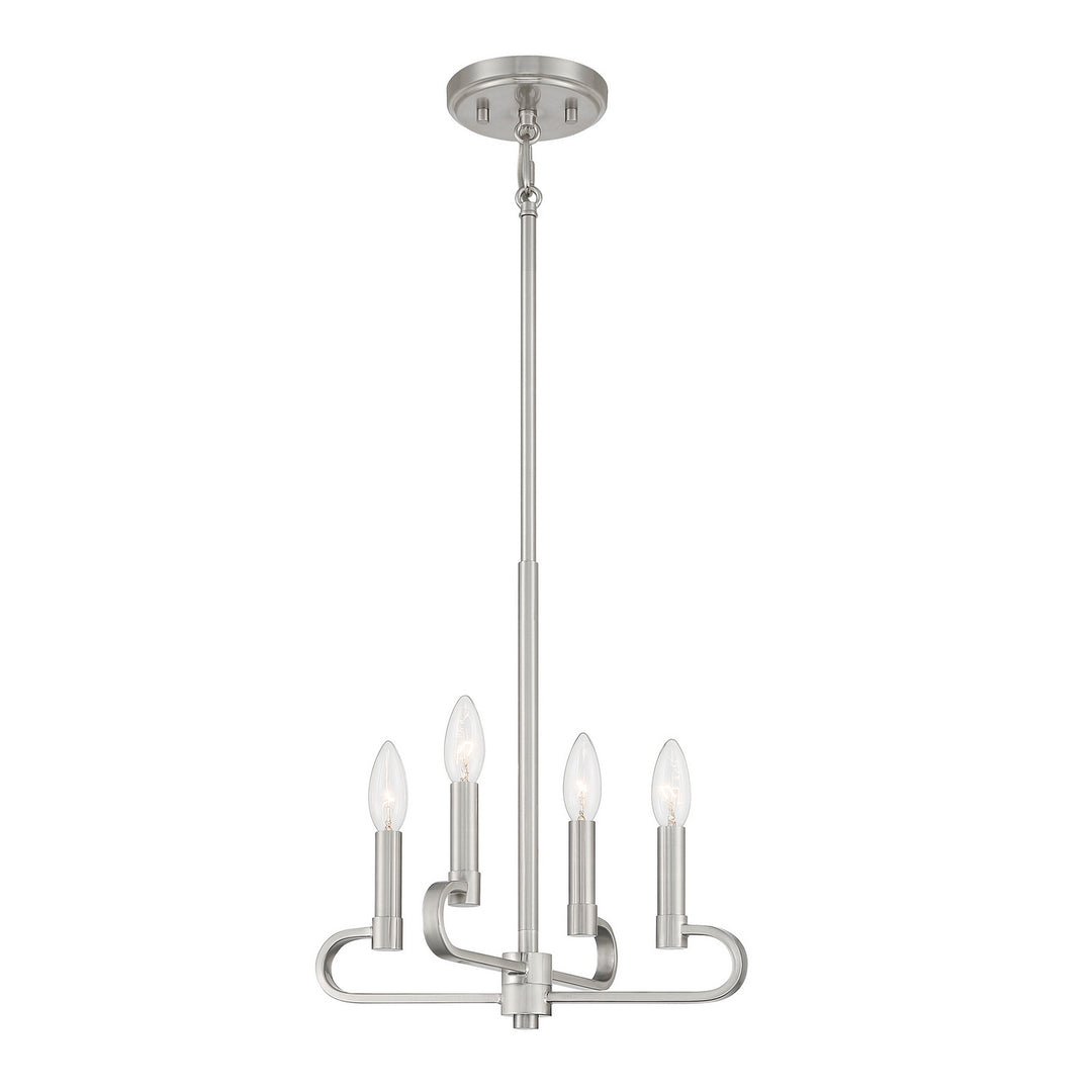 Designers Fountain Summit D269C-4CH-BN Chandelier Light - Brushed Nickel
