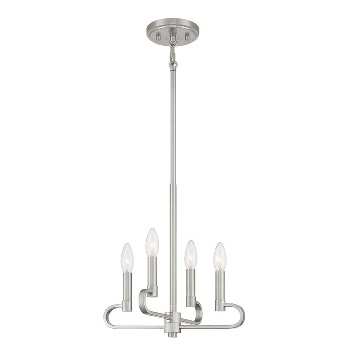 Designers Fountain Summit D269C-4CH-BN Chandelier Light - Brushed Nickel
