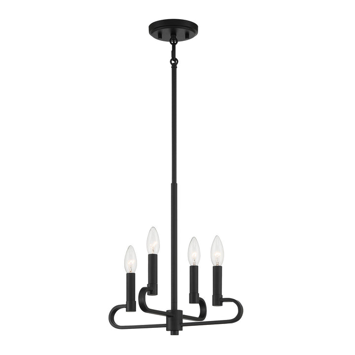 Designers Fountain Summit D269C-4CH-MB Chandelier Light - Matte Black