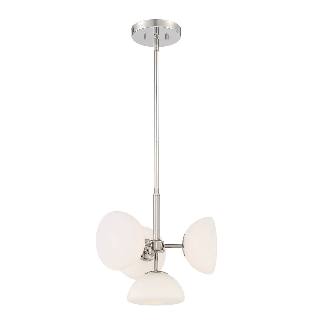 Designers Fountain Zio D270H-4CH-PN Pendant Light - Polished Nickel