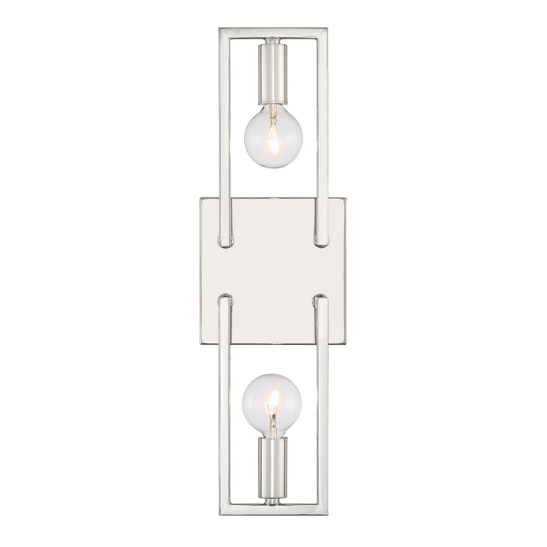 Designers Fountain Finni D271C-2WS-PN Wall Light - Polished Nickel