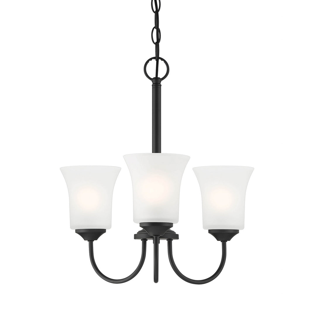 Designers Fountain Bronson D278M-3CH-MB Chandelier Light - Matte Black