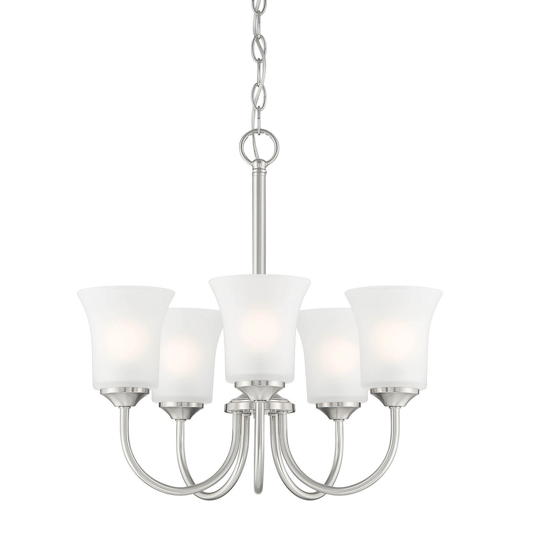 Designers Fountain Bronson D278M-5CH-BN Chandelier Light - Brushed Nickel