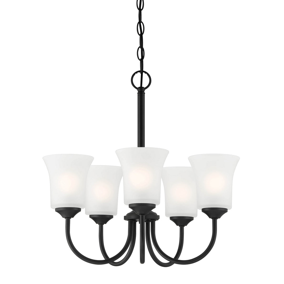 Designers Fountain Bronson D278M-5CH-MB Chandelier Light - Matte Black