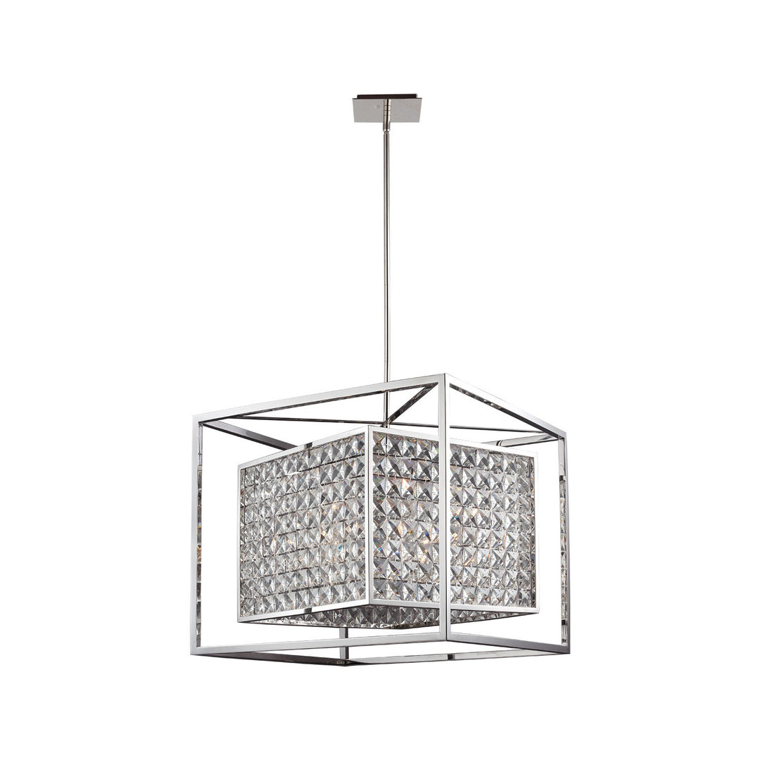 Zeev Struttura CD10077-8-SS Chandelier Light - Stainless Steel