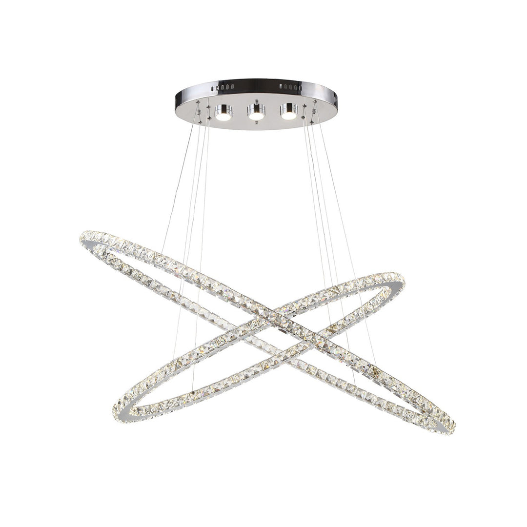 Zeev Blair CD10132-LED-CH-D Chandelier Light - Chrome