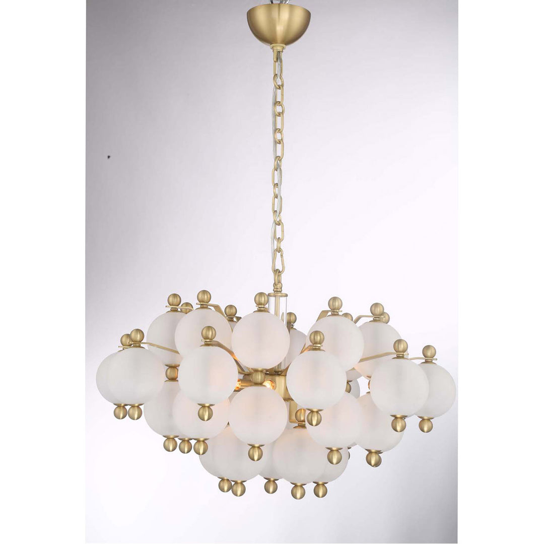 Zeev Rondure CD10174-10-PB Chandelier Light - Polished Brass