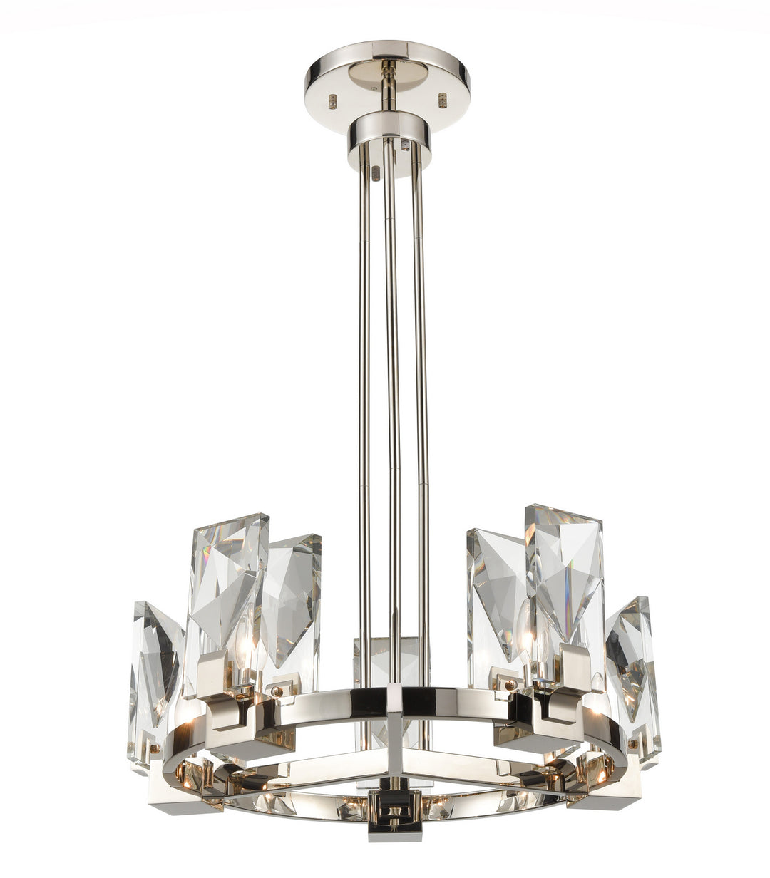 Zeev Horizon CD10354-6-PN Chandelier Light - Polished Nickel