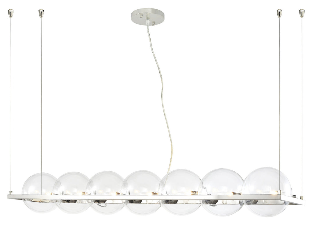 Zeev Ensemble CD10375-7-PN Pendant Light - Polished Nickel