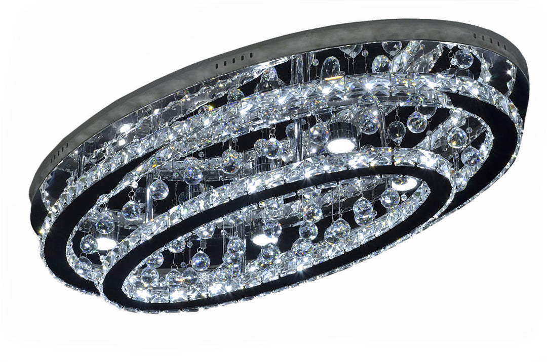 Zeev Ember FM60020-LED-CH-RD Ceiling Light - Chrome