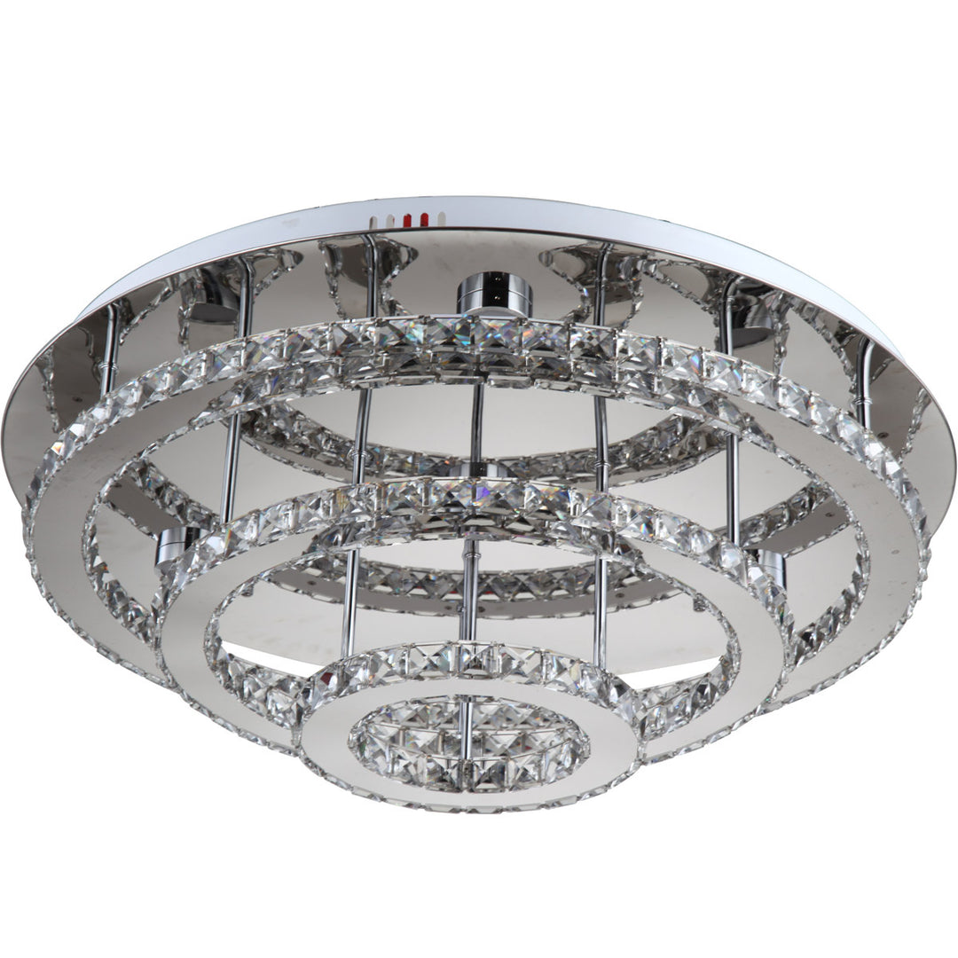 Zeev Ember FM60022-LED-CH-D Ceiling Light - Chrome