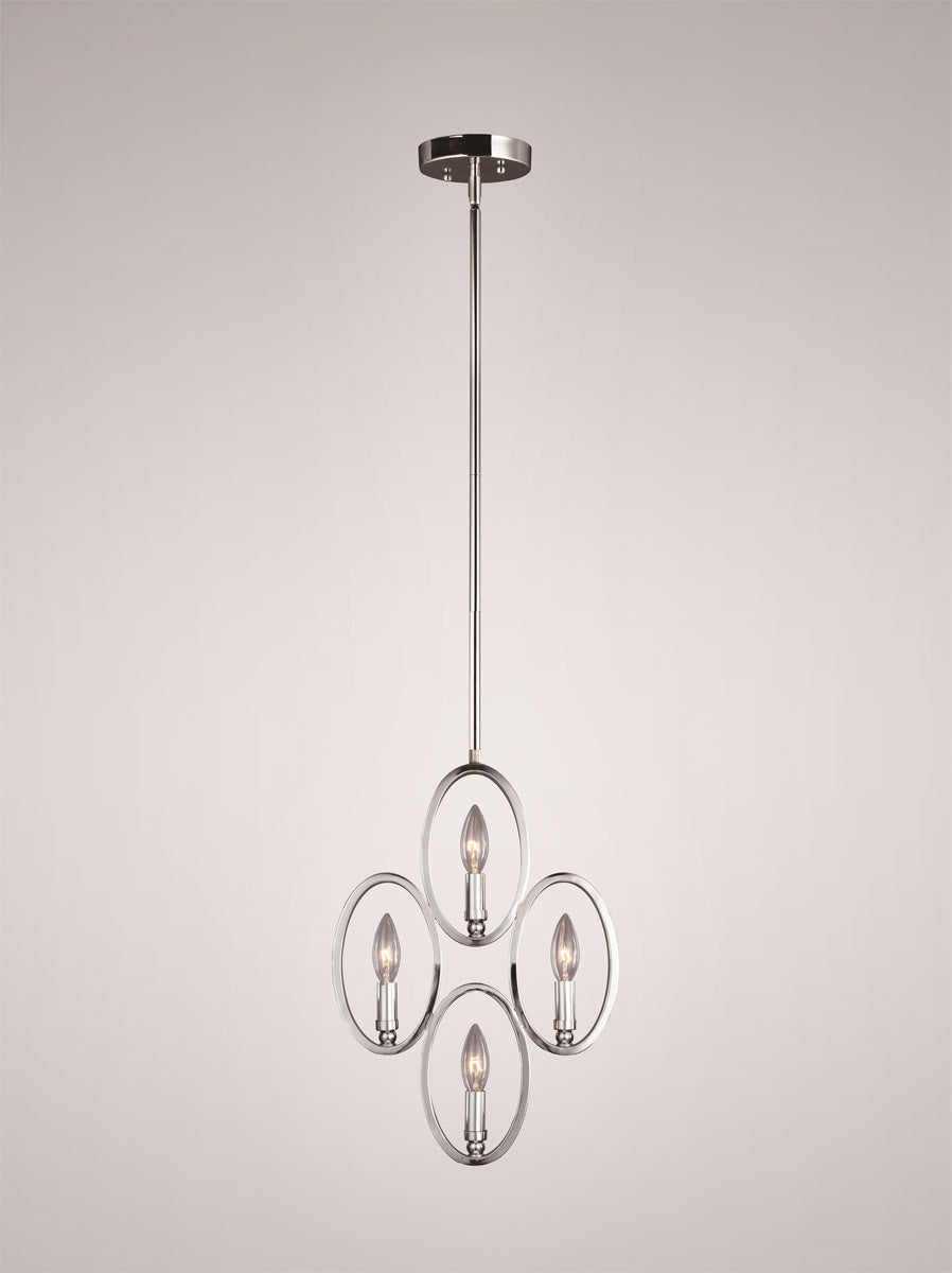 Zeev Aura P30028-4-CH Pendant Light - Chrom