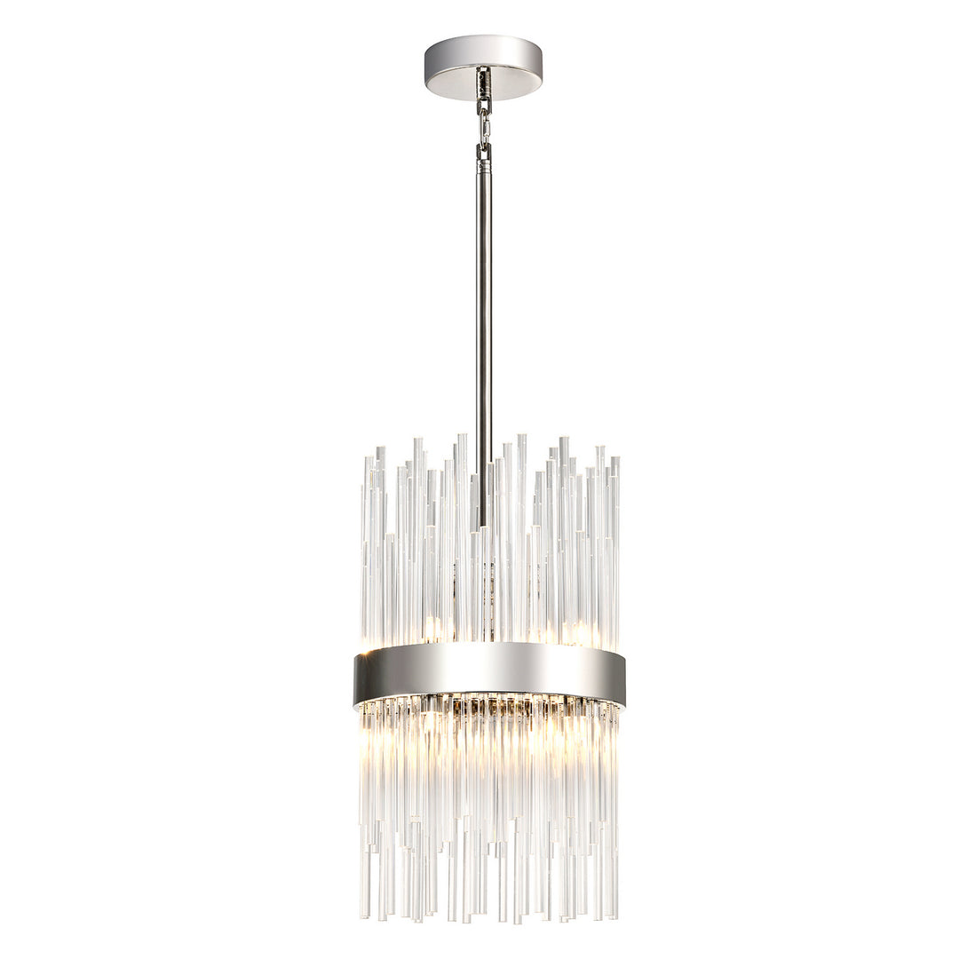 Zeev Citadel P30106-8-PN Pendant Light - Polished Nickel