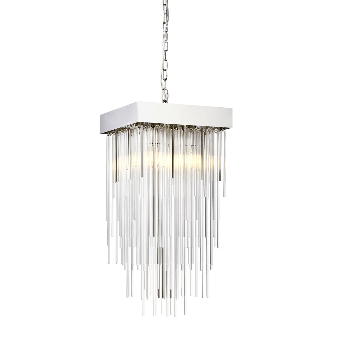 Zeev Waterfall P30108-4-PN Pendant Light - Polished Nickel