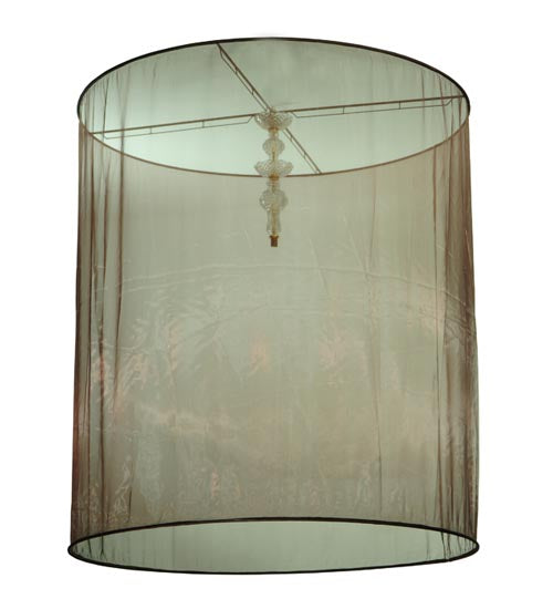 Meyda Tiffany Lighting 121993 Organza Shade Lamp Shade Bronze / Dark