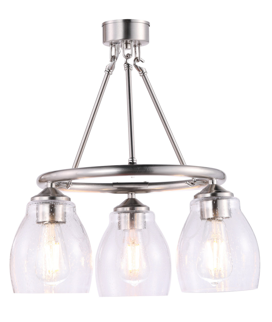 Minka-Lavery Winsley 2437-84 Chandelier Light - Brushed Nickel