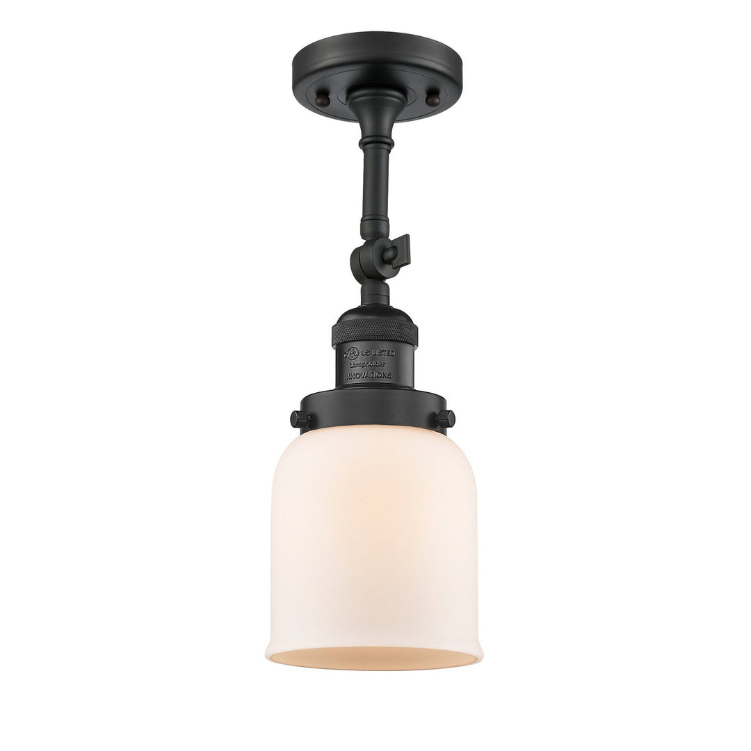 Innovations Franklin Restoration 201F-BK-G51 Ceiling Light - Matte Black