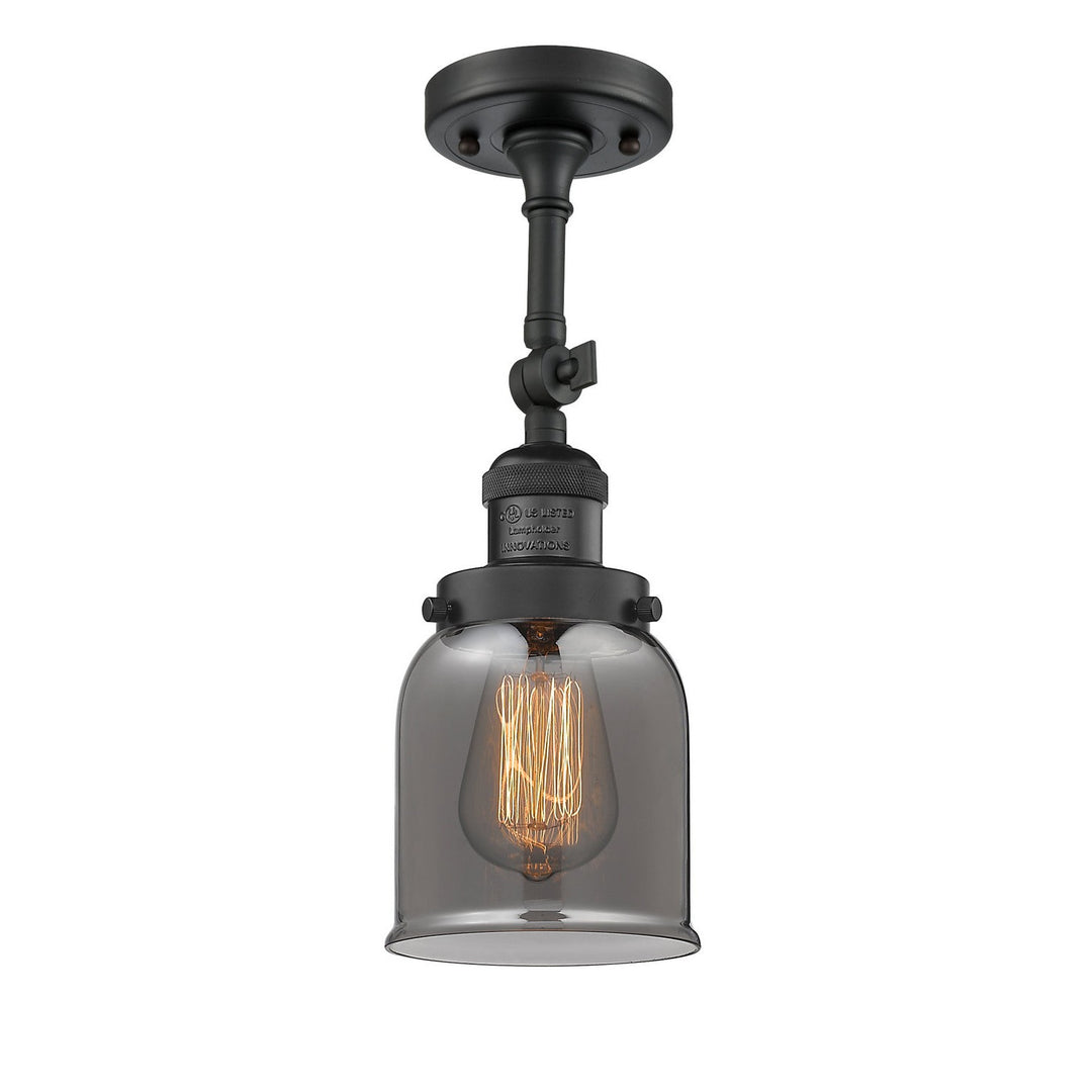 Innovations Franklin Restoration 201F-BK-G53 Ceiling Light - Matte Black