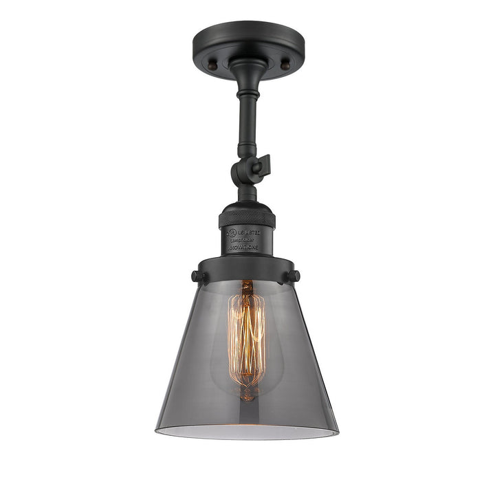 Innovations Franklin Restoration 201F-BK-G63 Ceiling Light - Matte Black