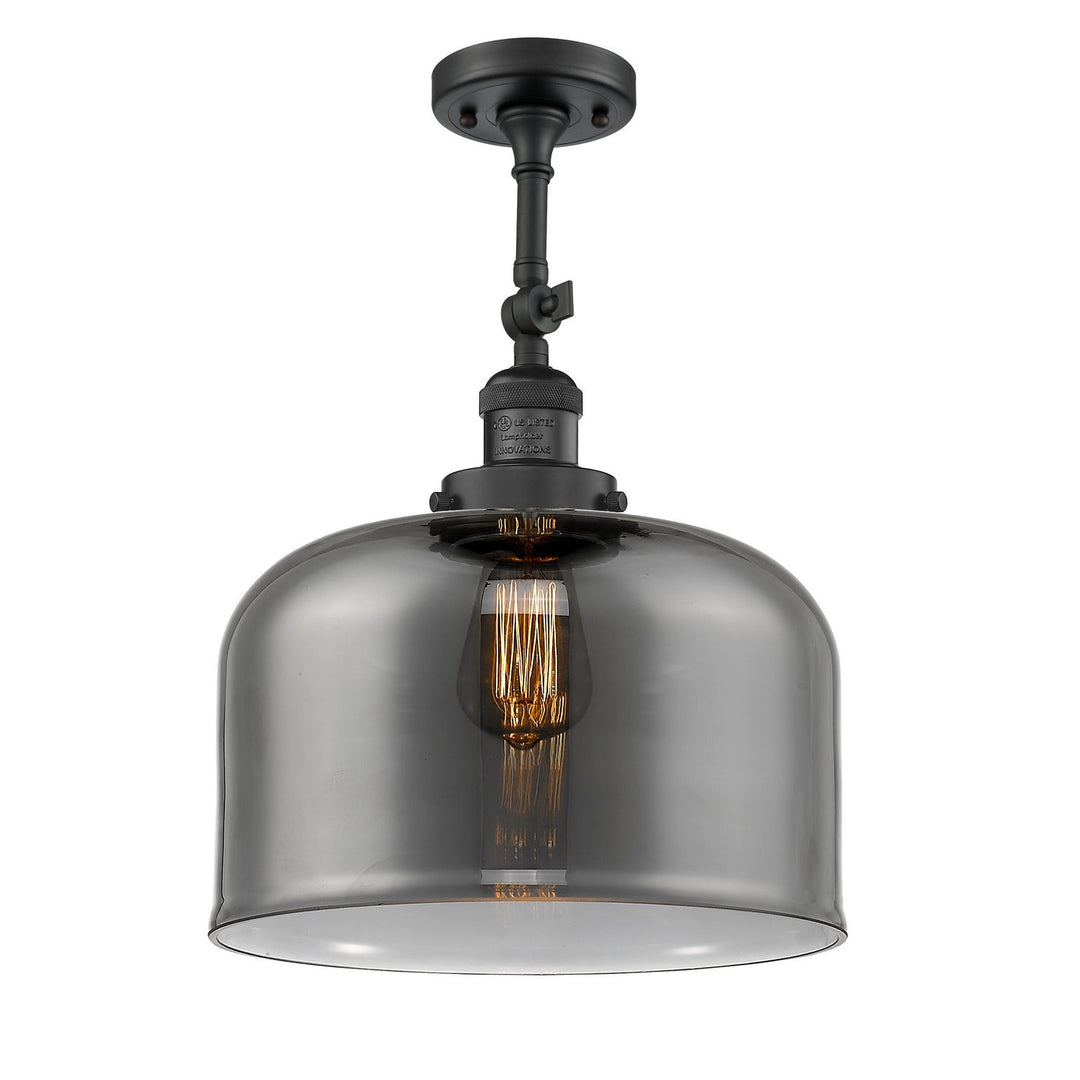 Innovations Franklin Restoration 201F-BK-G73-L-LED Ceiling Light - Matte Black