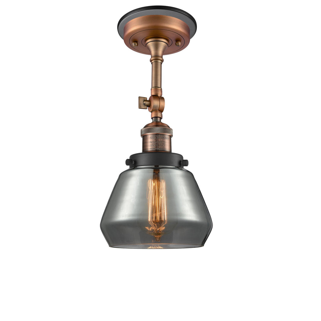 Innovations Franklin Restoration 201FBP-ACBK-G173 Ceiling Light - Antique Copper