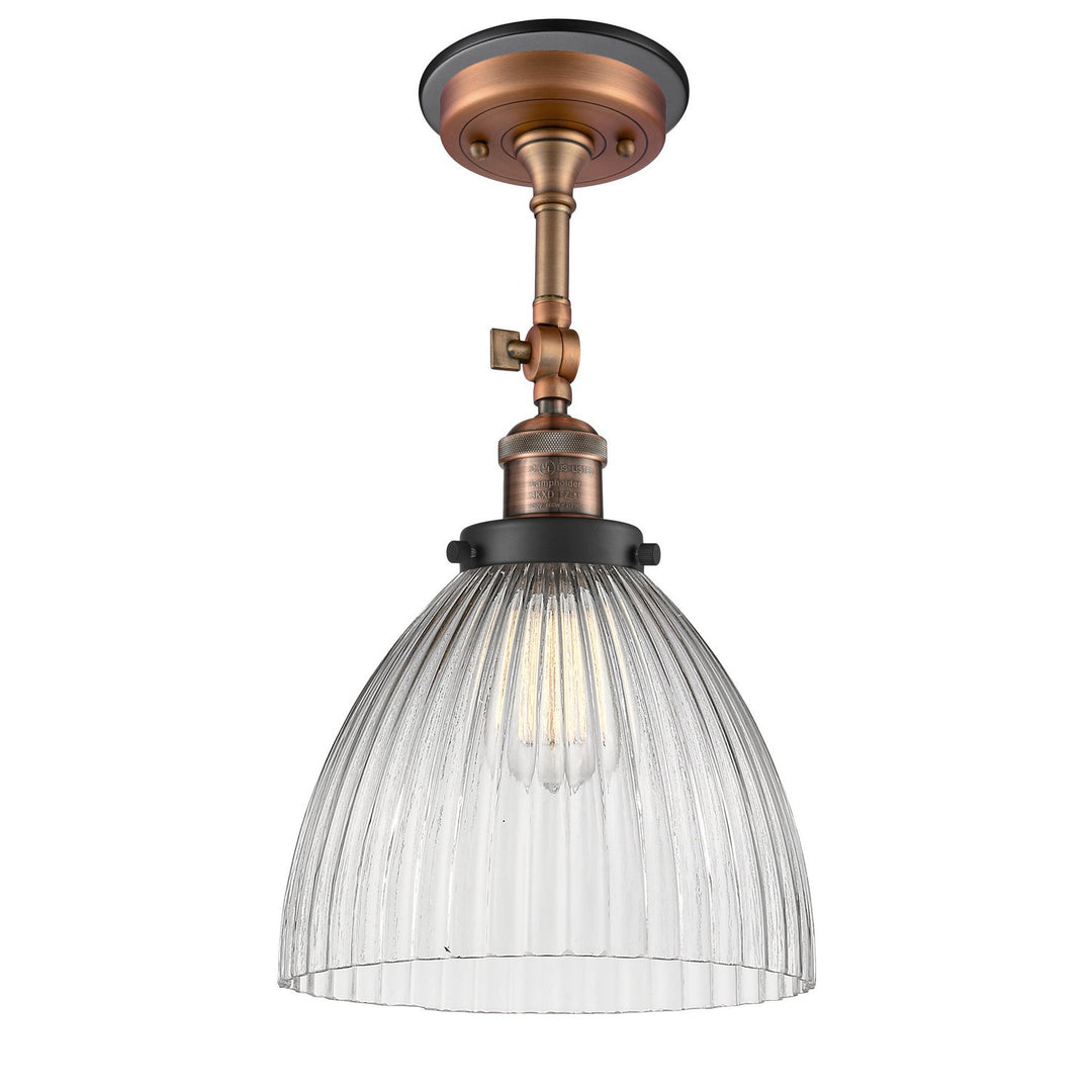 Innovations Franklin Restoration 201FBP-ACBK-G222 Ceiling Light - Antique Copper