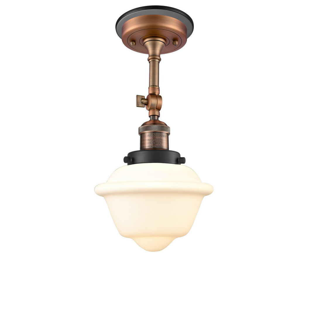 Innovations Franklin Restoration 201FBP-ACBK-G531 Ceiling Light - Antique Copper