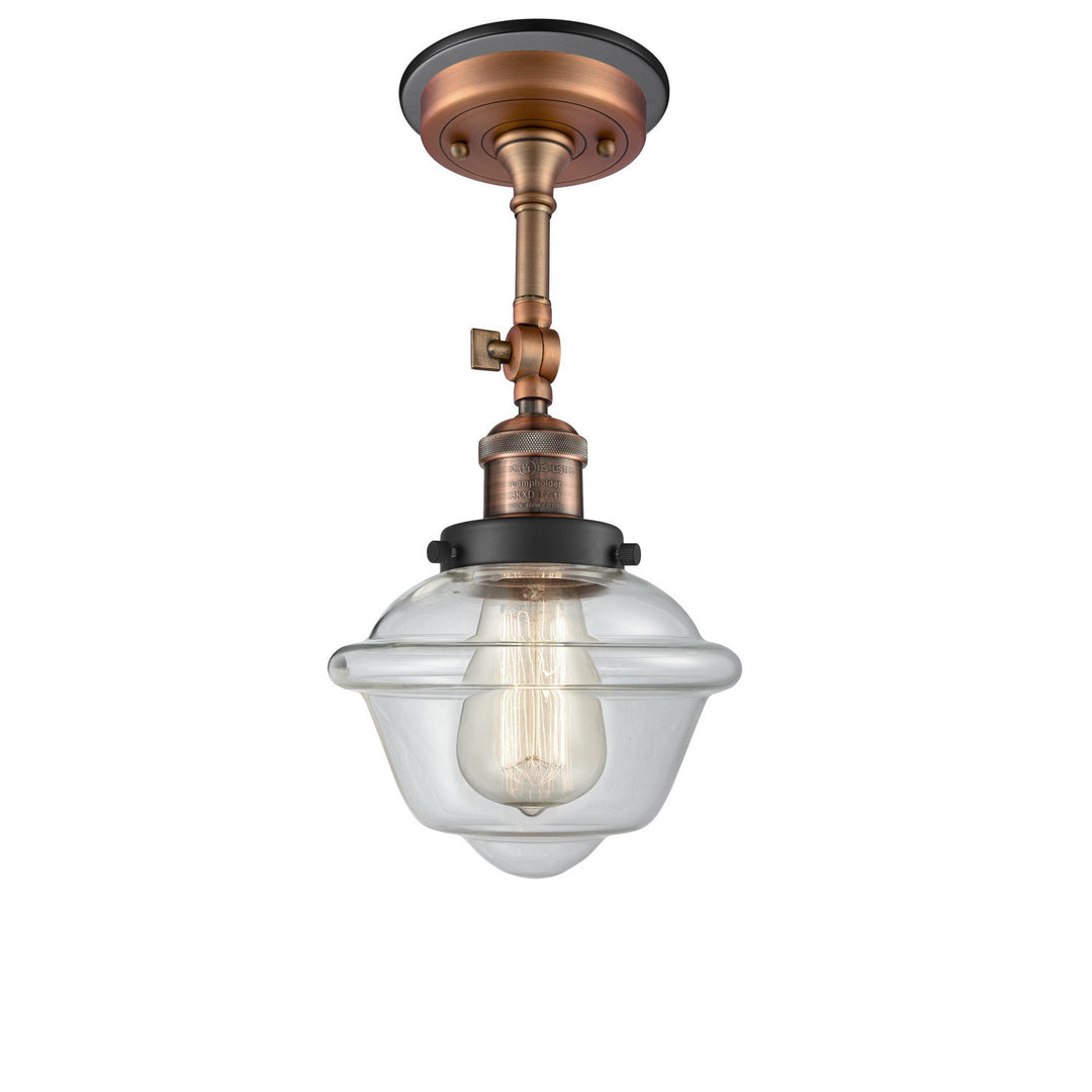 Innovations Franklin Restoration 201FBP-ACBK-G532 Ceiling Light - Antique Copper