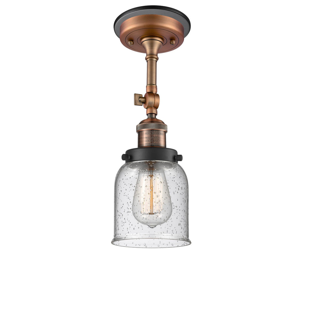 Innovations Franklin Restoration 201FBP-ACBK-G54 Ceiling Light - Antique Copper