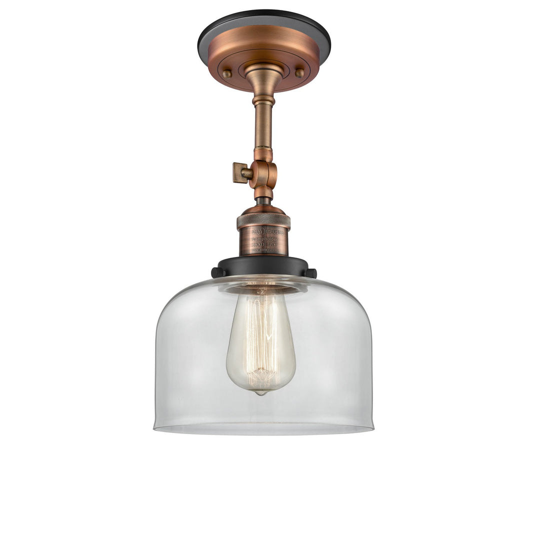 Innovations Franklin Restoration 201FBP-ACBK-G72 Ceiling Light - Antique Copper