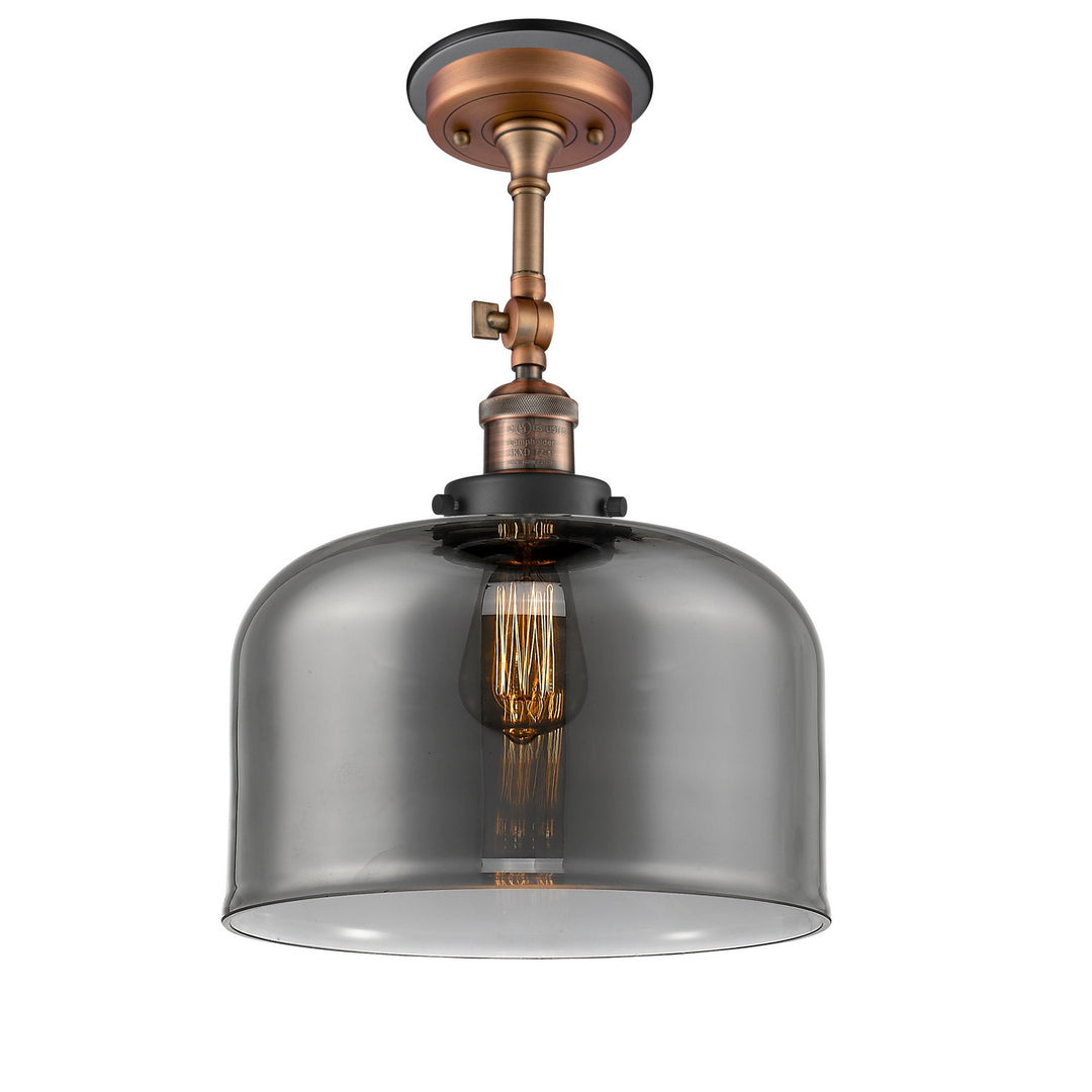 Innovations Franklin Restoration 201FBP-ACBK-G73-L Ceiling Light - Antique Copper