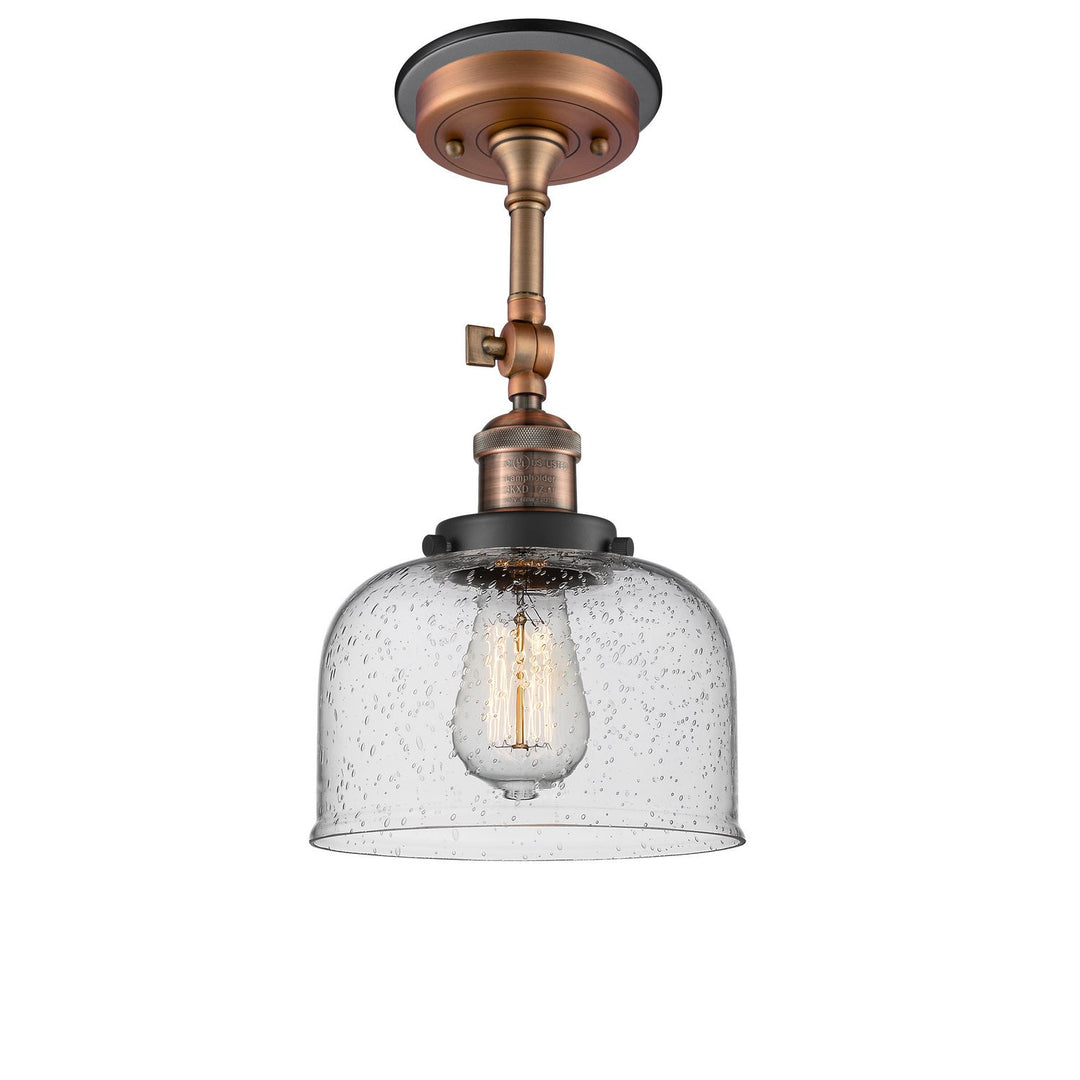 Innovations Franklin Restoration 201FBP-ACBK-G74 Ceiling Light - Antique Copper