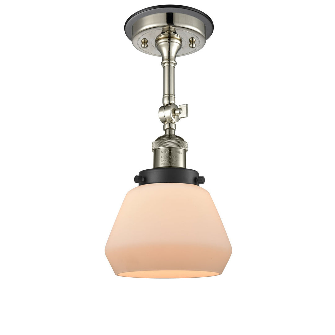 Innovations Franklin Restoration 201FBP-PNBK-G171 Ceiling Light - Polished Nickel