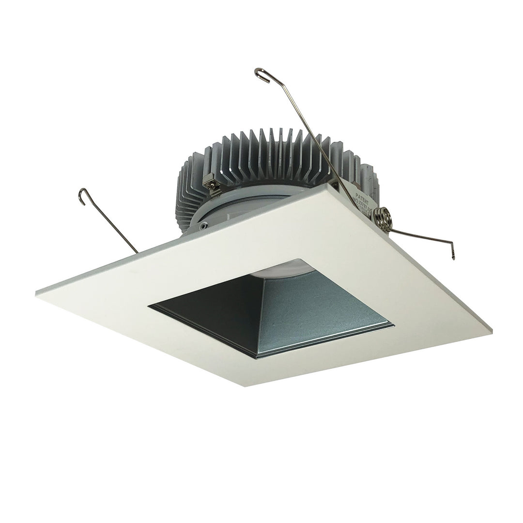 Nora Lighting NLCB2-6562027PW   Recessed Light Pewter / White
