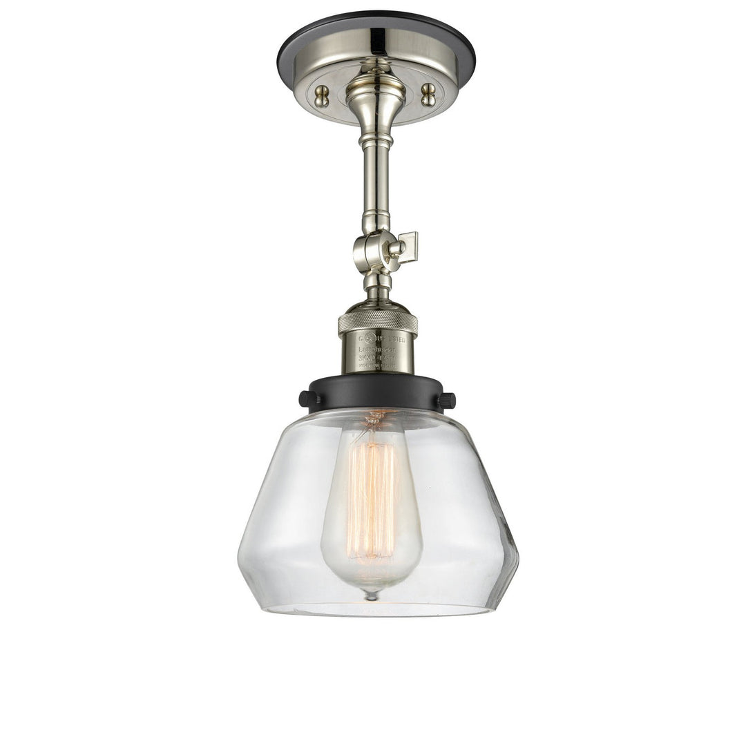 Innovations Franklin Restoration 201FBP-PNBK-G172 Ceiling Light - Polished Nickel