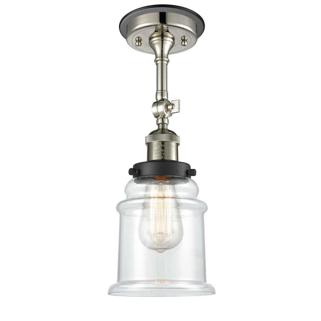 Innovations Franklin Restoration 201FBP-PNBK-G182 Ceiling Light - Polished Nickel