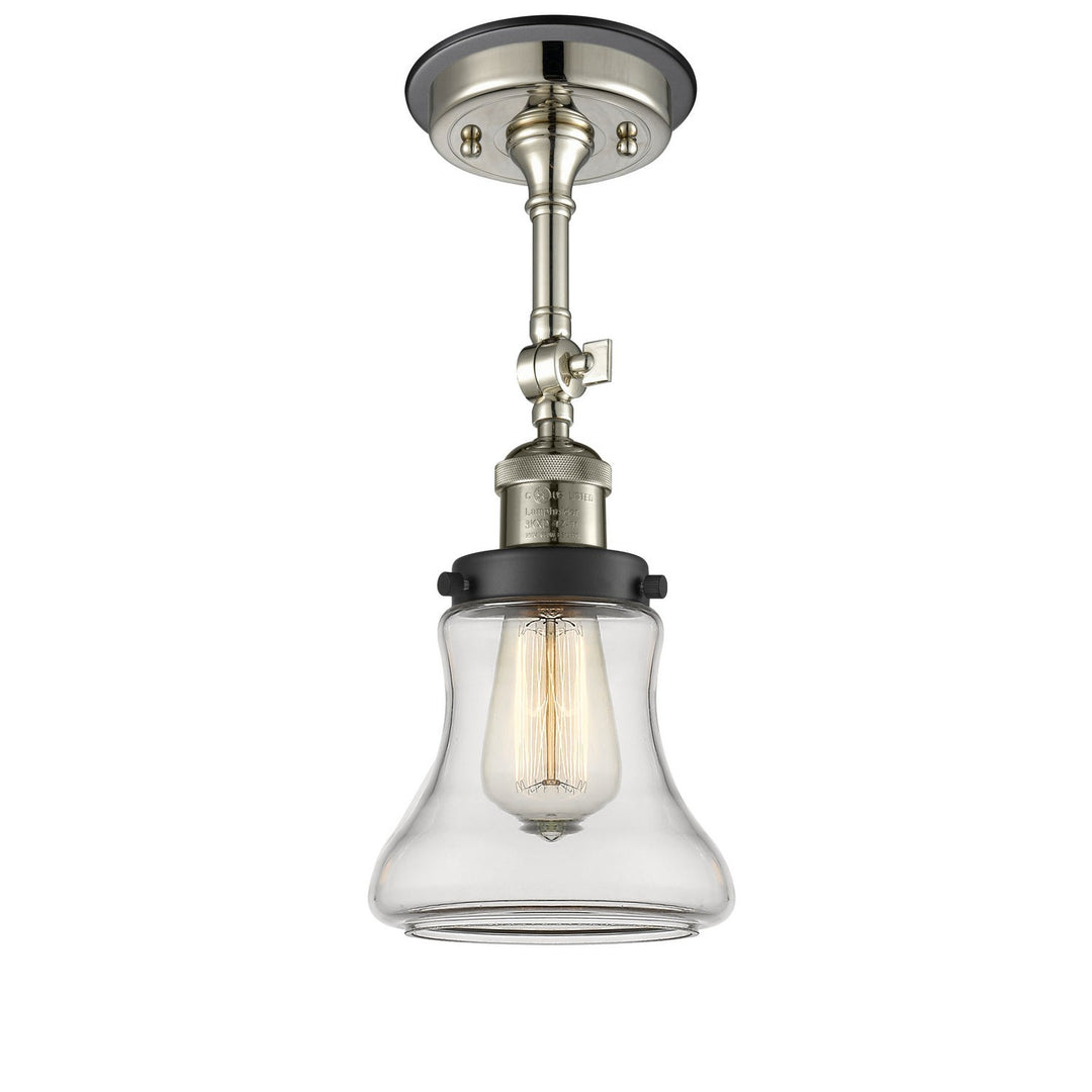 Innovations Franklin Restoration 201FBP-PNBK-G192 Ceiling Light - Polished Nickel
