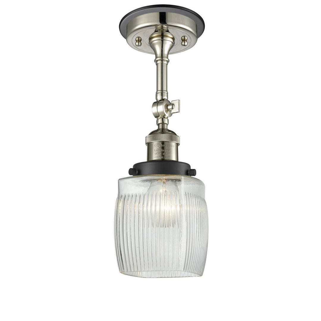 Innovations Franklin Restoration 201FBP-PNBK-G302 Ceiling Light - Polished Nickel