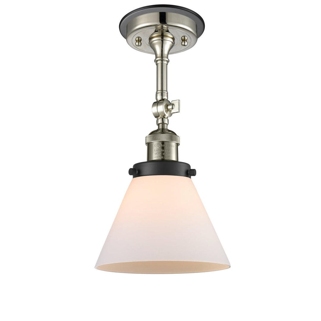 Innovations Franklin Restoration 201FBP-PNBK-G41 Ceiling Light - Polished Nickel
