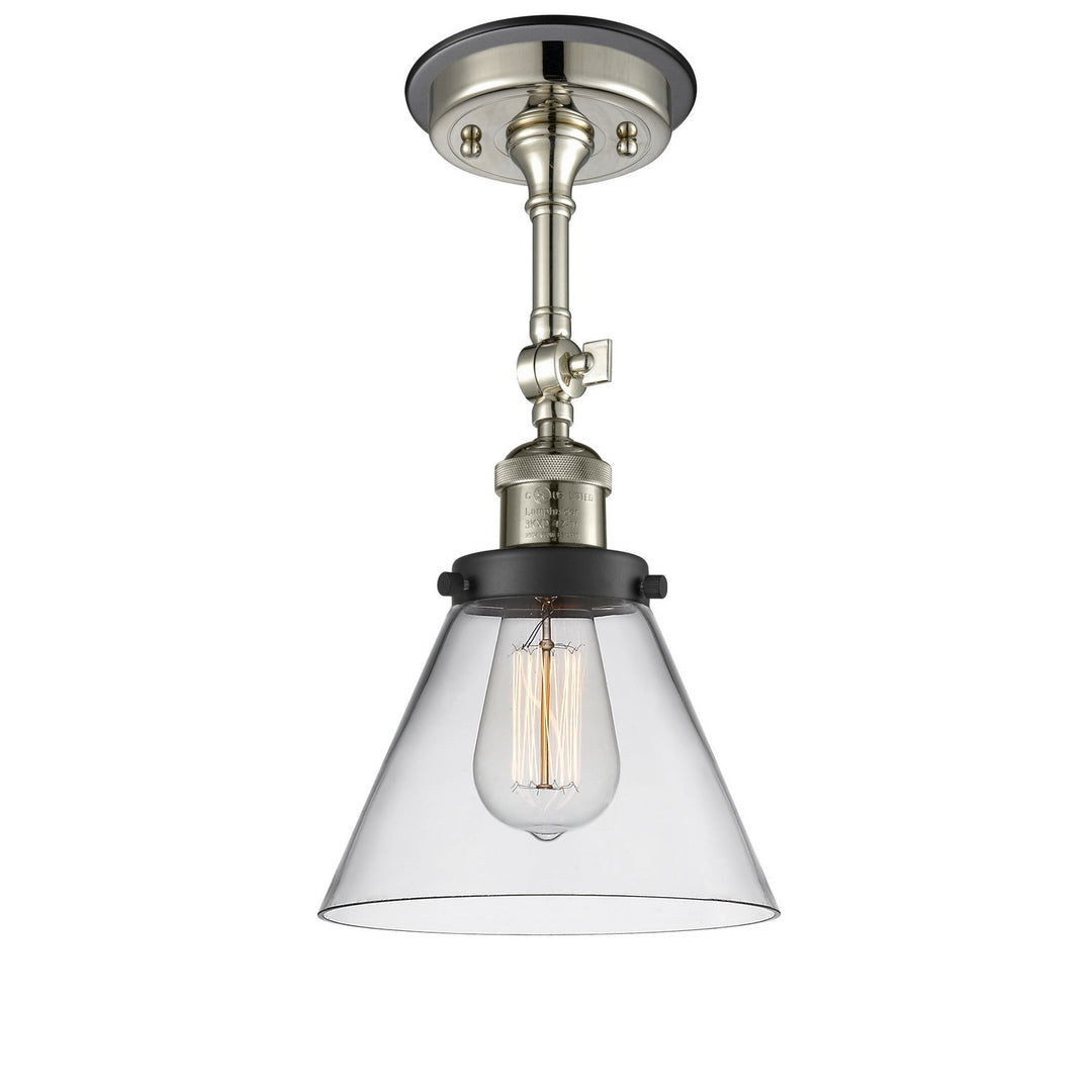 Innovations Franklin Restoration 201FBP-PNBK-G42 Ceiling Light - Polished Nickel