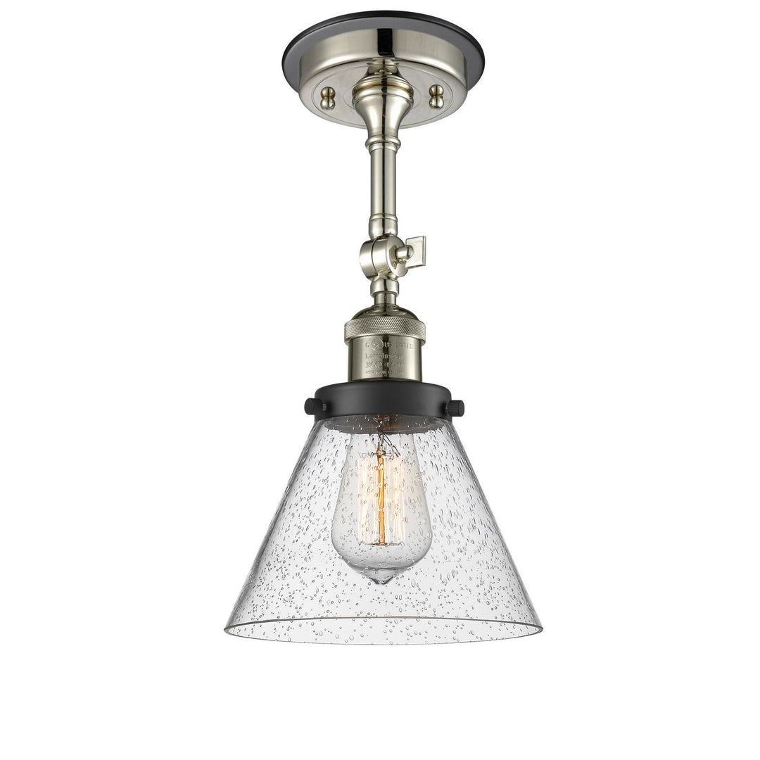 Innovations Franklin Restoration 201FBP-PNBK-G44 Ceiling Light - Polished Nickel