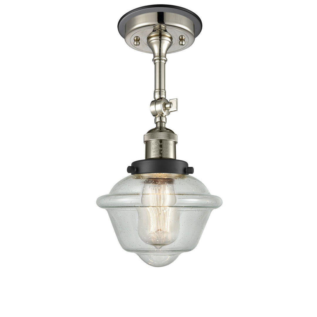 Innovations Franklin Restoration 201FBP-PNBK-G534 Ceiling Light - Polished Nickel