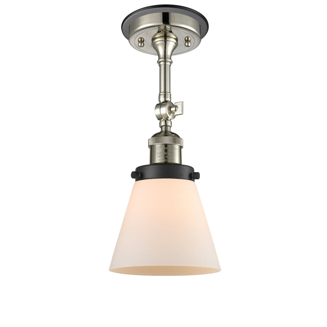 Innovations Franklin Restoration 201FBP-PNBK-G61 Ceiling Light - Polished Nickel